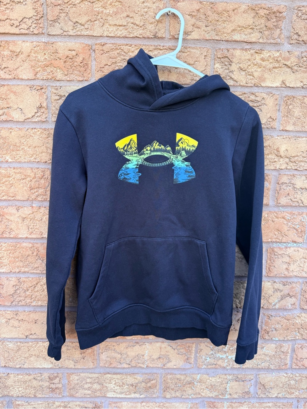 Under Armour Boys' Armour Fleece Big Logo Hoodie